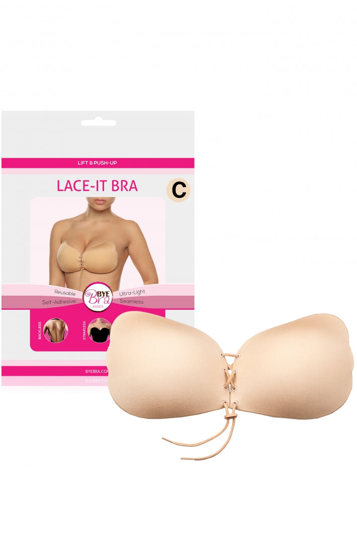 BYE BRA Lace-it – zelfklevende strapless BH, cup C (50024-3)-1