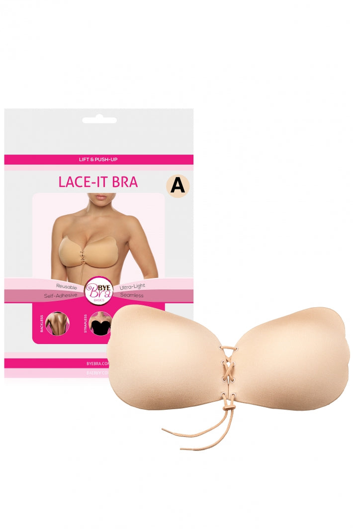 BYE BRA Lace-it – zelfklevende strapless BH, cup A (50024-1)-4