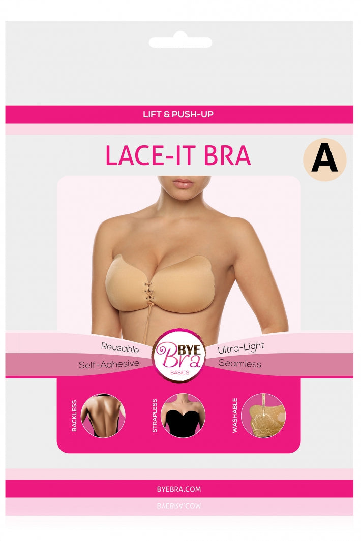 BYE BRA Lace-it – zelfklevende strapless BH, cup A (50024-1)-2