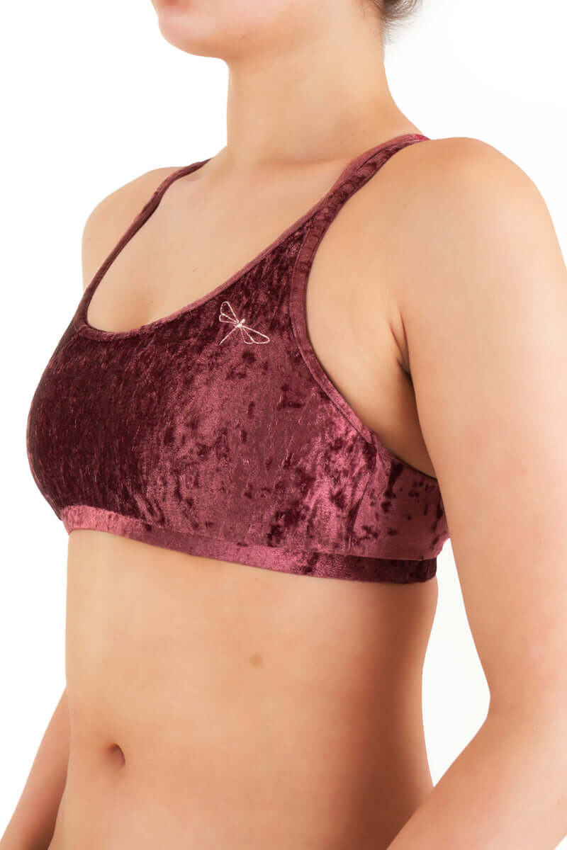 Velvet Sports Bra, Medium Support – Nicole-3